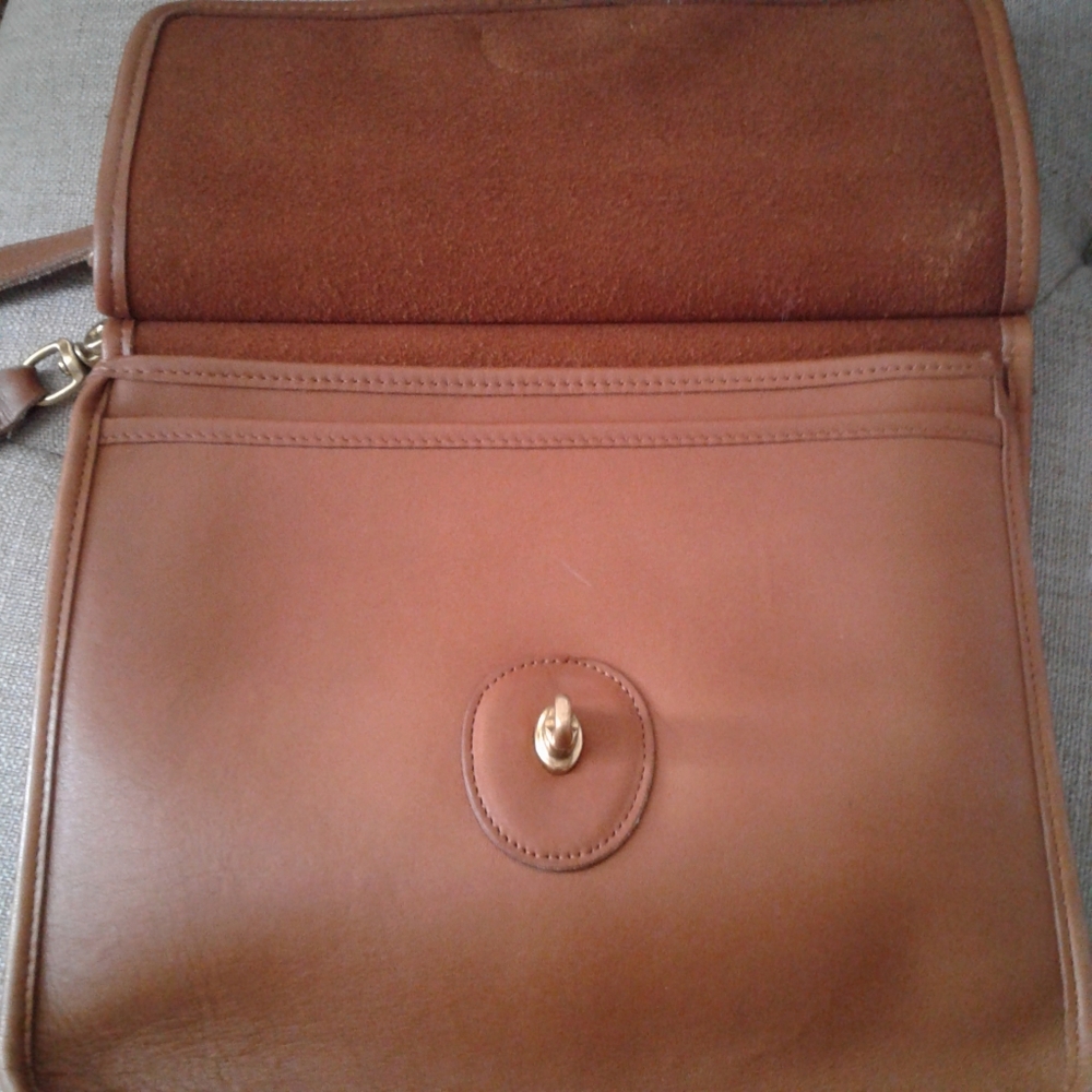 Coach Vintage Glove Tanned Leather Willis 9927 USA - Picture 9 of 16